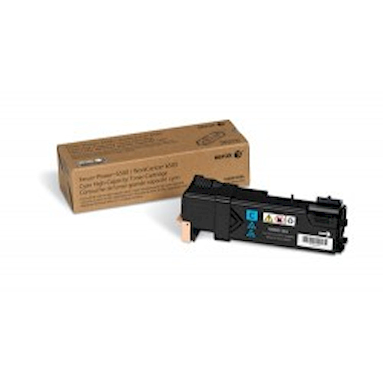 Toner Xerox 106R01594   - Originale - Ciano da 2.500 pagine per Phaser 6500, WorkCentre 6505
