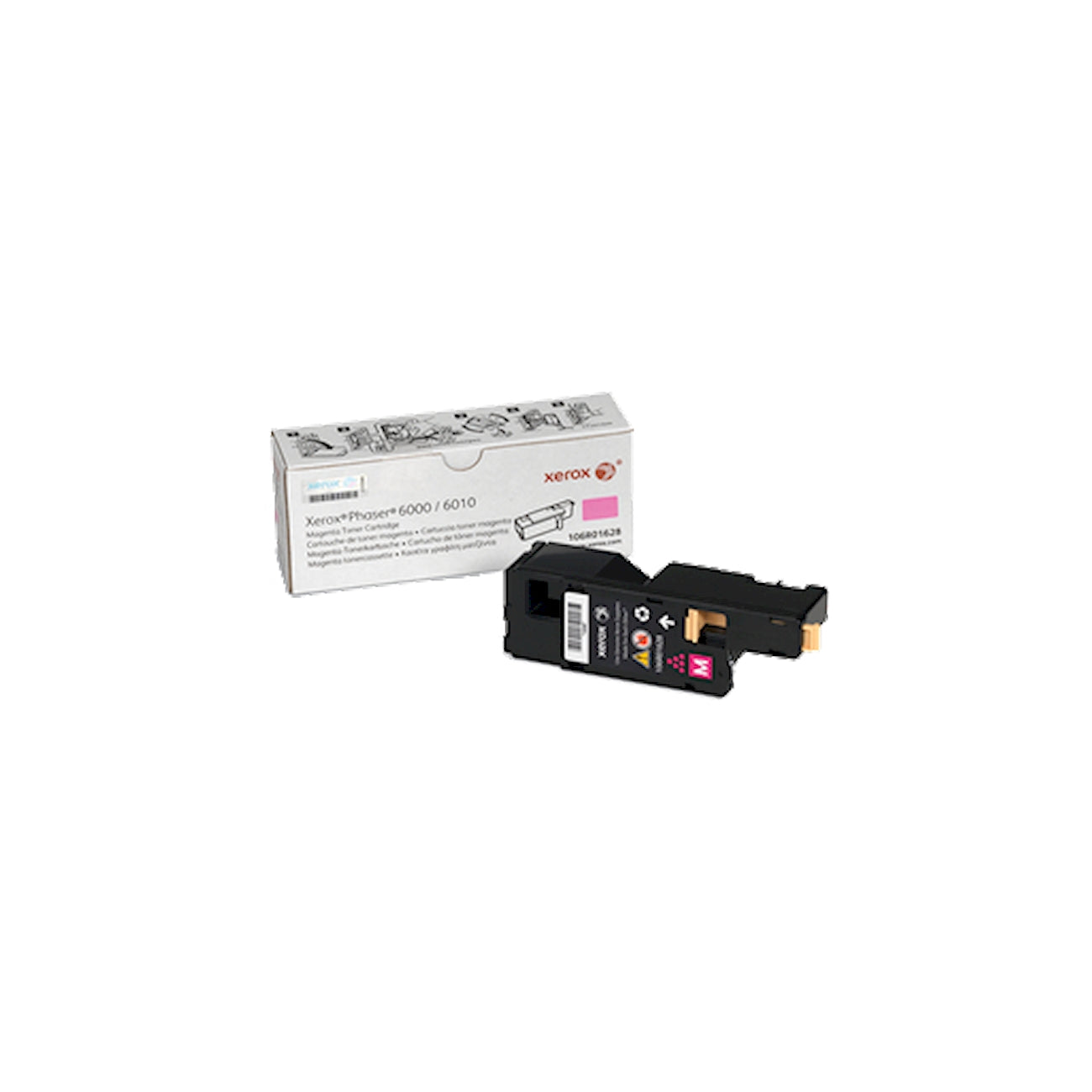Toner Xerox 106R01628   - Originale - Magenta da 1.000 pagine per Phaser 6500, WorkCentre 6505