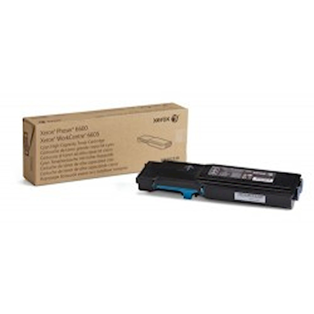 Toner Xerox 106R02229   - Originale - Ciano da 6.000 pagine per Phaser 6000, 6010, WorkCentre 6015
