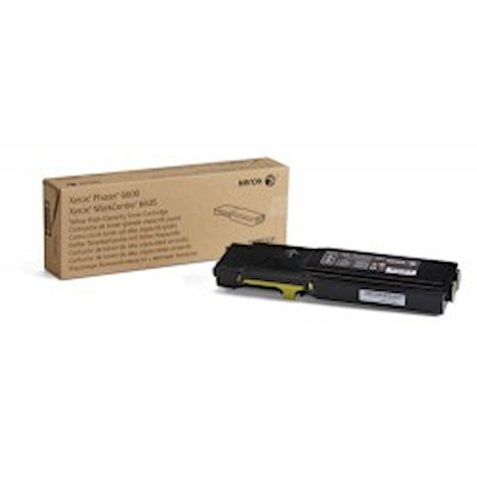 Toner Xerox 106R02231   - Originale - Giallo da 6.000 pagine per Phaser 6600, WorkCentre 6605