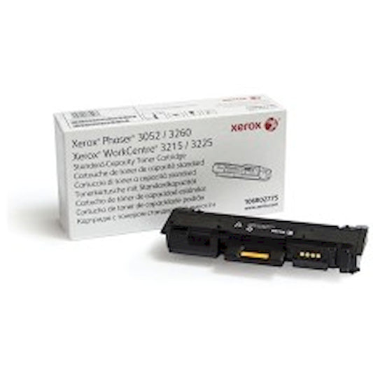 Toner Xerox 106R02775   - Originale - Nero da 1.500 pagine per Phaser 6020, 6022, WorkCentre 6025, 6027