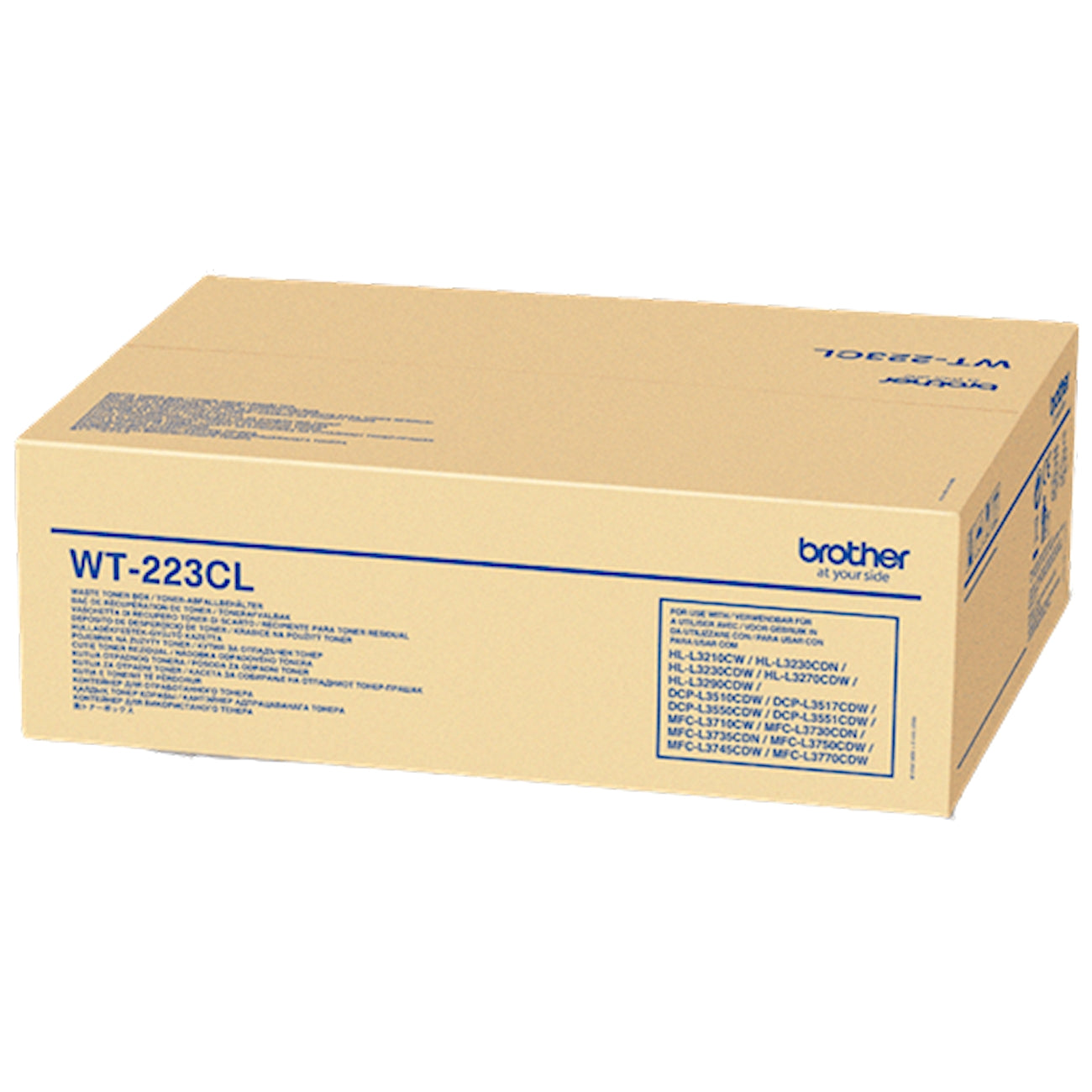 Vaschetta Brother WT-223CL   - Originale - Neutro da 50.000 pagine per HL-L3210CW, HL-L3230CDW, HL-L3270CDW, MFC-L3710CW, MFC-L3730CDN, MFC-L3750CDW, MFC-L3770CDW, DCP-L3510CDW, DCP-L3550CDW