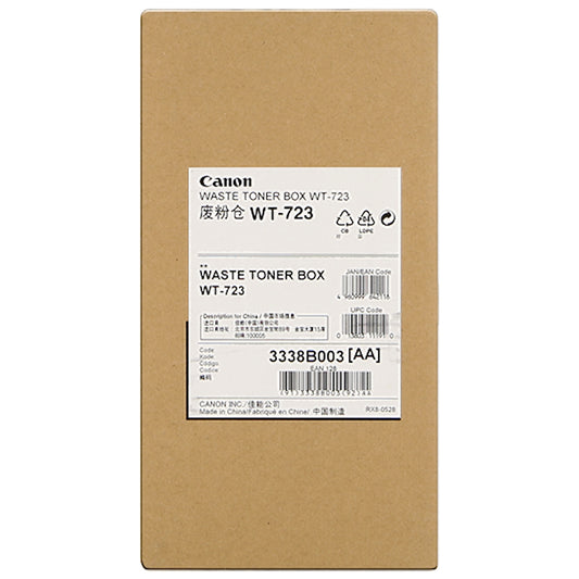 Vaschetta Canon WT-723 3338B003  - Originale - Nero da 18.000 pagine per Canon i-SENSYS X C1333i, C1333iF, C1333P