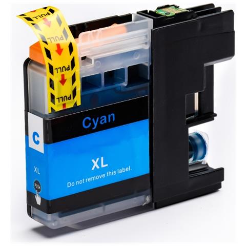 Cartuccia Brother mfc-j985dw dcp-j785dw - Compatibile - Ciano - LC-22UC da 1.200 pagine A4