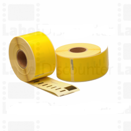 Etichette DYMO DYMO EL40 60 DYMO LABELWRITER 310 DYMO LABELWRITER 320 DYMO LABELWRITER 330 DYMO LABELWRITER 40 - Compatibili - Giallo - W99012Y S0722400 da  pagine A4