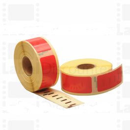 DYMO labels DYMO EL40 60 DYMO LABELWRITER 310 DYMO LABELWRITER 320 DYMO LABELWRITER 330 DYMO LABELWRITER 40 - Compatible - Red - W11352R S0722520 from A4 pages