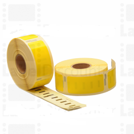 DYMO labels DYMO EL40 60 DYMO LABELWRITER 310 DYMO LABELWRITER 320 DYMO LABELWRITER 330 DYMO LABELWRITER 40 - Compatible - Yellow - W11352Y S0722520 from A4 pages