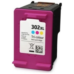 Cartuccia HP 3830 3832 3630 1110 DeskJet 2130 All-in-One Envy 4520 4650 4654 3834 3833 3831 3636 4655 All-in - Compatibile - TriCromia - 302XLC da 3X6mL pagine A4