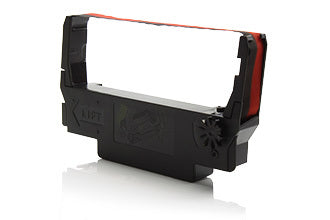 Nastro Epson TM-U300 ERC-38 TM-U220 TM-U230 ERC-30 TM-U210 TM-U200 TM-U375 TM-U370 TM-U325 ERC30 ERC34 ERC38 - Compatibile - Black-Red - PERC38 da  5mX12.7mm pagine A4