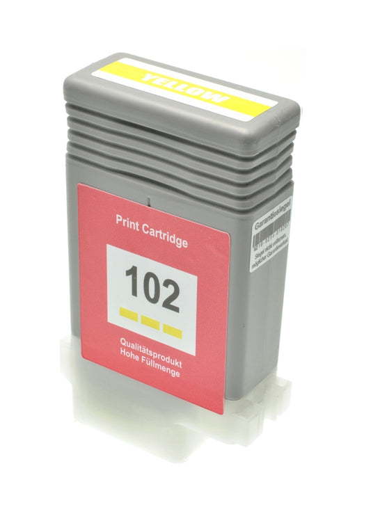 Cartuccia Canon iPF 500 iPF 600 iPF 700 iPF 710 iPF 720 LP17 LP24 iPF 650 iPF 655 iPF 750 iPF 755 iPF 605 iPF 6 - Compatibile - Giallo - 0898B001 da 130ml pagine A4