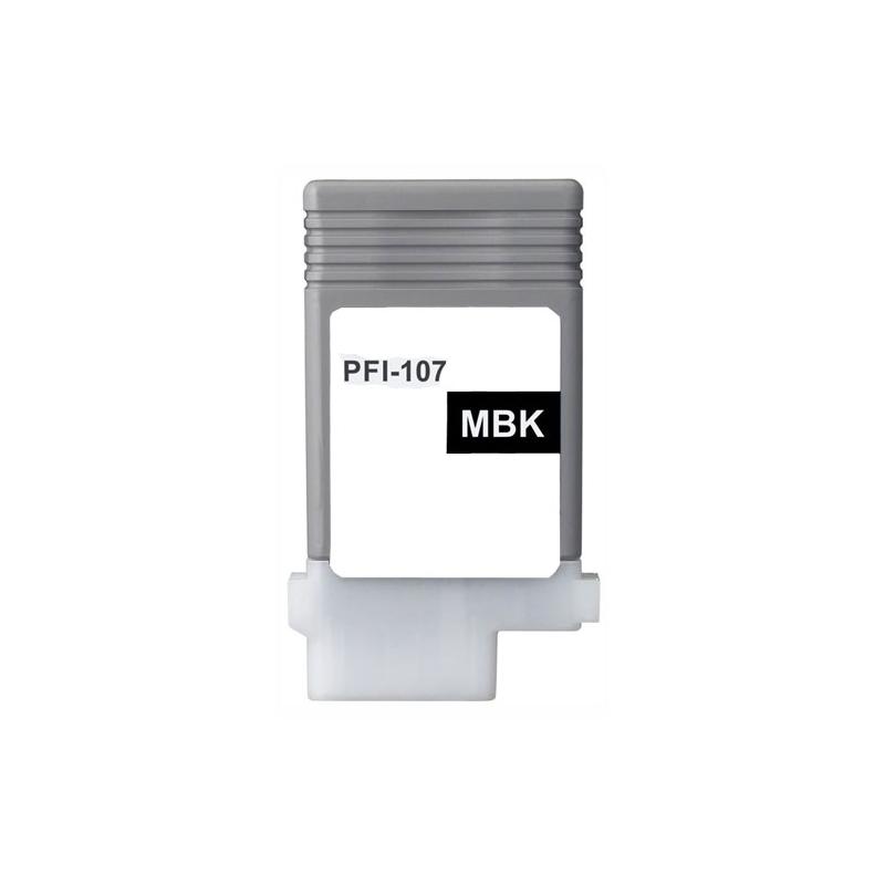 Cartuccia Canon iPF 680 iPF 685 iPF 780 iPF 785 iPF 770 iPF 670 - Compatibile - Nero Matte - PFI-107MBK da 130ml pagine A4