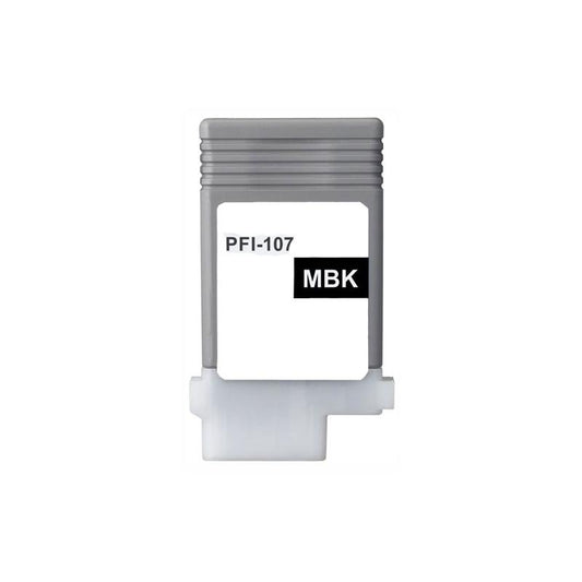 Cartuccia Canon iPF 680 iPF 685 iPF 780 iPF 785 iPF 770 iPF 670 - Compatibile - Nero Matte - PFI-107MBK da 130ml pagine A4