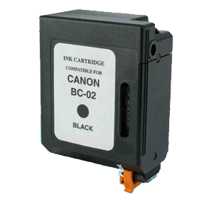 Cartuccia Canon BJ 100 200 200E 200EX 230 BJC 150 210 240 250 251 255 1000 1010 FAX B200S B310 B320 B340 B360 T - Rigenerata - Nero - BC-02 da 20mL pagine A4