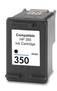 Cartuccia HP D D 4200 D 4260 D 4300 D 4360 D 4368 OfficeJet J H OfficeJet J 5725 OfficeJet J 5730 OfficeJet  - Rigenerata - Nero - 350 CB335E da 11mL pagine A4