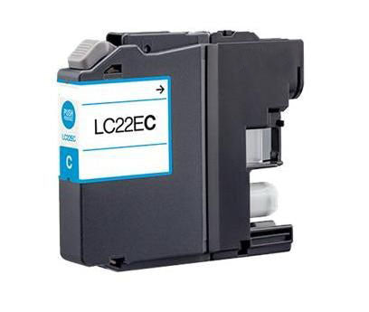 Cartuccia Brother mfc-j5920dw - Compatibile - Ciano - LC-22EC da 1.200 pagine A4
