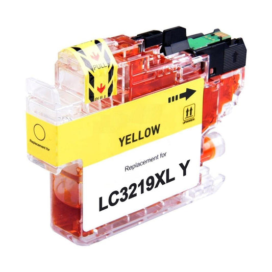 Cartuccia Brother mfc-j6930dw mfc-j6530dw mfc-j5730dw mfc-j5330dw mfc-j6935dw mfc-j5930dw - Compatibile - Giallo - CB-LC3219Y/XL da 1.500 pagine A4