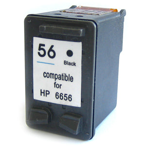 HP DIGITAL COPIER 410 450CBI 450CI 5145 5150 5150C 5151 5160 5550 5552 5650 5652 5655 5850 9650 9 - Compatible - Black - 6656 56 of 20mL A4 pages