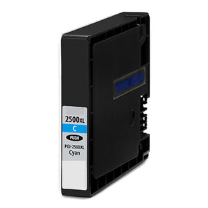 Cartuccia Canon maxify ib 4050 maxify mb5050 maxify mb5350 maxify mb5150 maxify mb5450 maxify ib 4150 maxify mb - Compatibile - Ciano - PGI-2500C/XL da 1.755 pagine A4