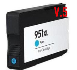 HP 8100 8600 8600 plus 251dw 276dw 8610 eaio 8620 eaio 8615 eaio Cartridge - Compatible - Cyan - 951C XL 1,500 A4 pages