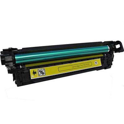 Toner HP color cp3525 cp3525x cp3525dn cp3525n cm3530 cm3530fs lbp 7700c 7750cdn - Compatibile - Giallo - 252A da 7.000 pagine A4