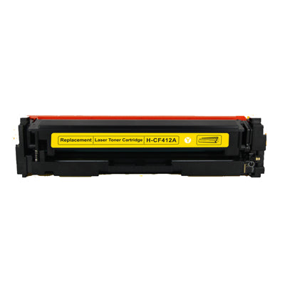 Toner HP m452dn m452nw mfp m477fdn mfp m477fdw mfp m477fnw mfp m377dw - Compatibile - Giallo - CF412A da 2.300 pagine A4