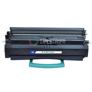 Toner Lexmark 1700 1700n 1710 1710n e230 232 330 332 234 240 340 342 ibm infoprint 1412 1412n 1512 1512n - Compatibile - Nero - E230H/D1700H da 6.000 pagine A4