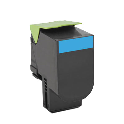 Toner Lexmark cs310n cs310dn cs410n cs410dn cs410dtn cs510de cs510dte - Compatibile - Ciano - EXCS310/70C2HC0 da 3.000 pagine A4