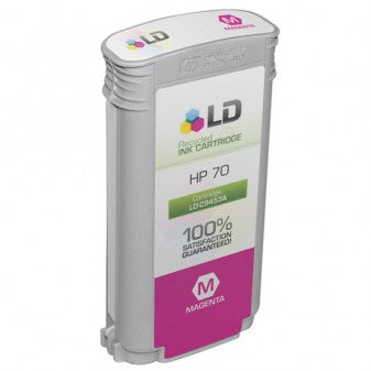 HP Z2100 Z3100 Z3200 Z5200 Z5400 Cartridge - Compatible - Magenta - C9453A 70 x 130mL A4 pages