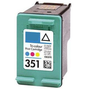 Cartuccia HP DESKJET D4260 D4263 D4268 D4360 OFFICEJET J5730 J5780 J5785 J6410 J 6415 J 6424 Photosmart C427 - Rigenerata - Nero - 351XLC(CB338EE) da 900 pagine A4