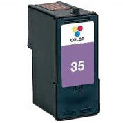 Cartuccia Lexmark Z815 X5250 P910 X7100 P6200 P915 P6250 X7170 X3350 X5270 Z810 Z812 Z816 Z818 X5260 X5210 P4330  - Rigenerata - Tricromia - RLEX35(18C0035) da 2.000  pagine A4