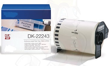 Nastro Brother P-Touch QL 1000 QL 1050 QL 1050 N QL 1060 N - Compatibile - White - K22243 da  pagine A4