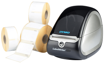 Etichette DYMO Dymo LABELWRITER 310 320 330 330 330 Turbo 400 400 Duo 400 Turbo 400 Twin 400 Twin Turbo 450 45 - Compatibili - White - W11354 S0722540 da  pagine A4