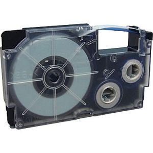 Etichette Casio Casio Label is ideal everyday labeling applications KL-100 KL-2000 KL-60 KL-7000 KL-7200 KL-750 - Compatibili - Clear - XR18X da  18mm  pagine A4