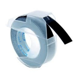 DYMO Embossing Label Dymo Jor Dymo Omega - Compatible - Black - S0898130 from 9MMx3M A4 pages