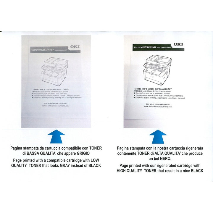 Nastro OKI AGHI Basic-Four 180 182 192 3936 4225 4226 PR193E PT192E PT4225 PT4226 PT4227 PT4228 Bren 8320  - Compatibile - Nero - AGML182 da  pagine A4