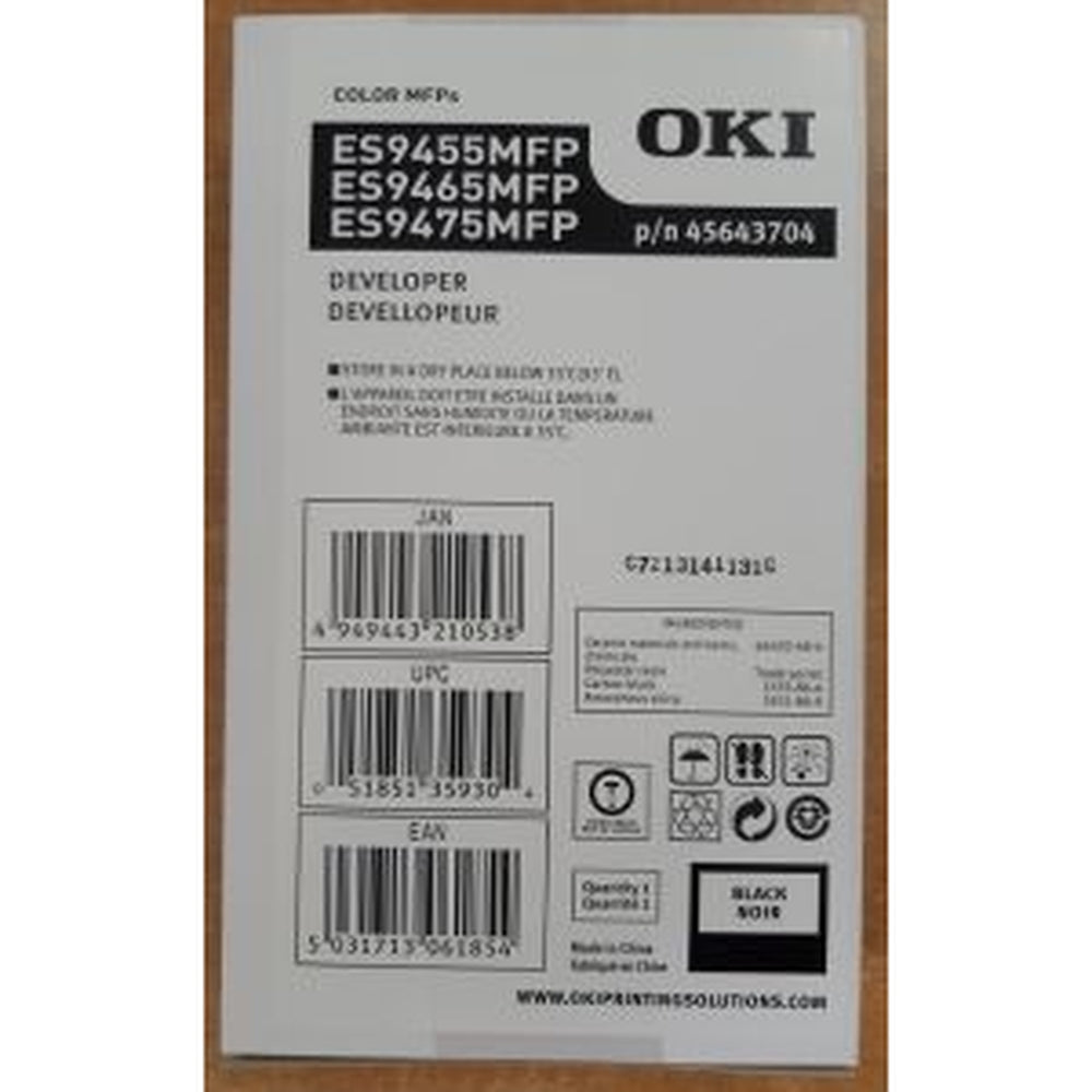 Developer OKI ES9460 ES9470 - Originale - Giallo - 44957901 da 77.000 Pagine A4