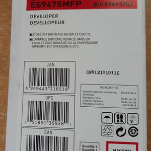 Developer OKI ES9460 ES9470 - Originale - Magenta - 44957902 da 77.000 Pagine A4