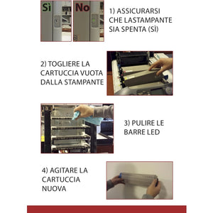 Toner Xerox 7800 7800 DN 7800 DNM 7800 DX 7800 GX 7800 N 7800  - Compatibile - Magenta - 7800M 106R01567 da 17.000 pagine A4