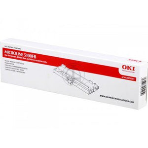 Nastro OKI ML 5100 Flatbed - Originale - Nero - 43821103 da 2.500 Pagine A4