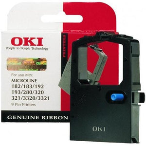 Nastro OKI ML182 192 193 280 320 321 3320 3321 - Originale - Nero - 9002303 da 3.000 Pagine A4