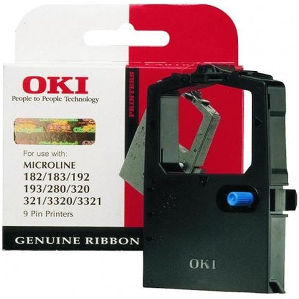 Nastro OKI ML182 192 193 280 320 321 3320 3321 - Originale - Nero - 9002303 da 3.000 Pagine A4