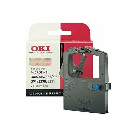 Nastro OKI ML320 Flatbed ML390 - Originale - Nero - 9002310 da 2.500 Pagine A4