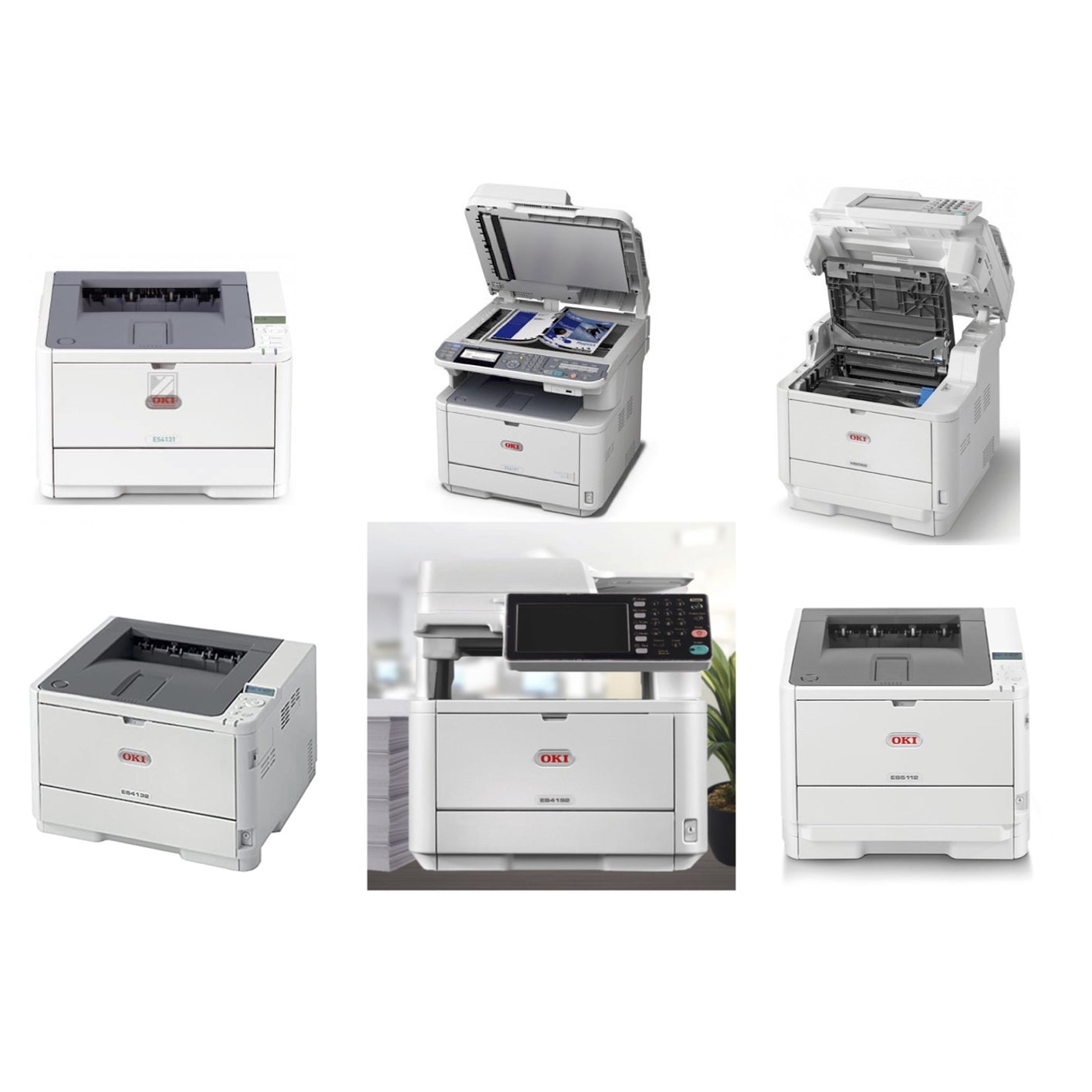 Toner OKI ES4132 4192 - Originale - Nero - 45807116 da 12.000 Pagine A4