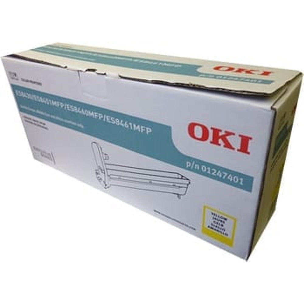 OKI ES8430 Drum - Original - Yellow - 01247401 20,000 A4 Pages