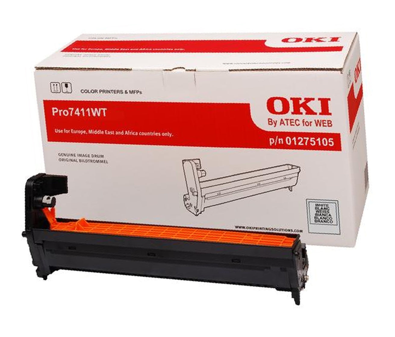 Tamburo OKI ES7411WT - Originale - Bianco - 01275105 da 6.000 Pagine A4