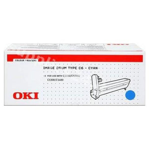 OKI C5250 C5450 C5510 C5540 Drum - Original - Cyan - 42126672 from 17,000 A4 Pages