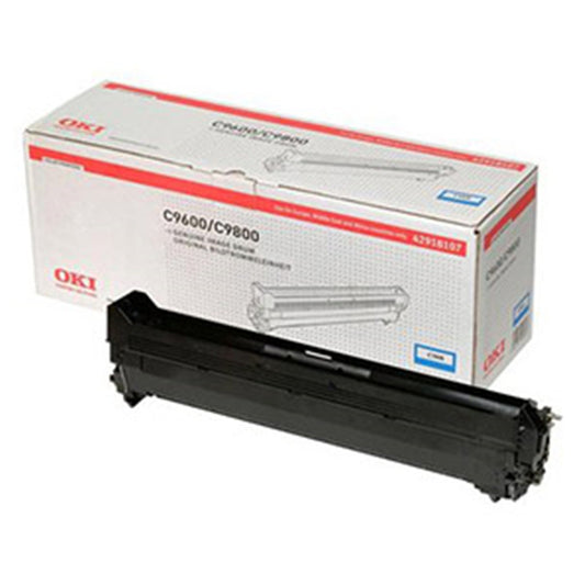 Tamburo OKI C9600 C9650 C9655 C9800 C9850 - Originale - Ciano - 42918107 da 30.000 Pagine A4