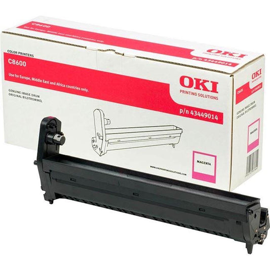Tamburo OKI C8600 C8800 - Originale - Magenta - 43449014 da 20.000 Pagine A4