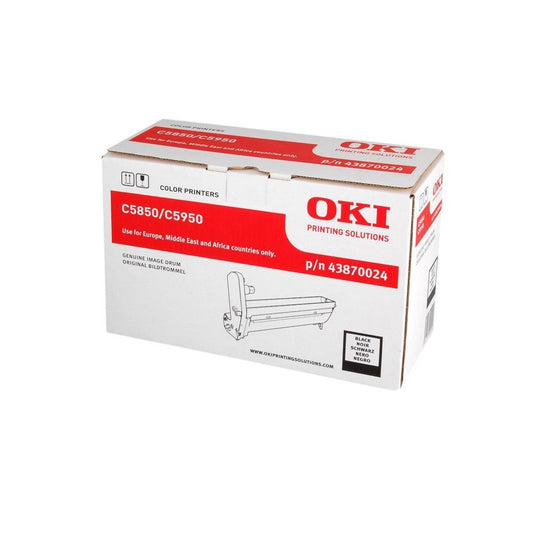 Tamburo OKI C5850 C5950 MC560 - Originale - Nero - 43870024 da 20.000 Pagine A4
