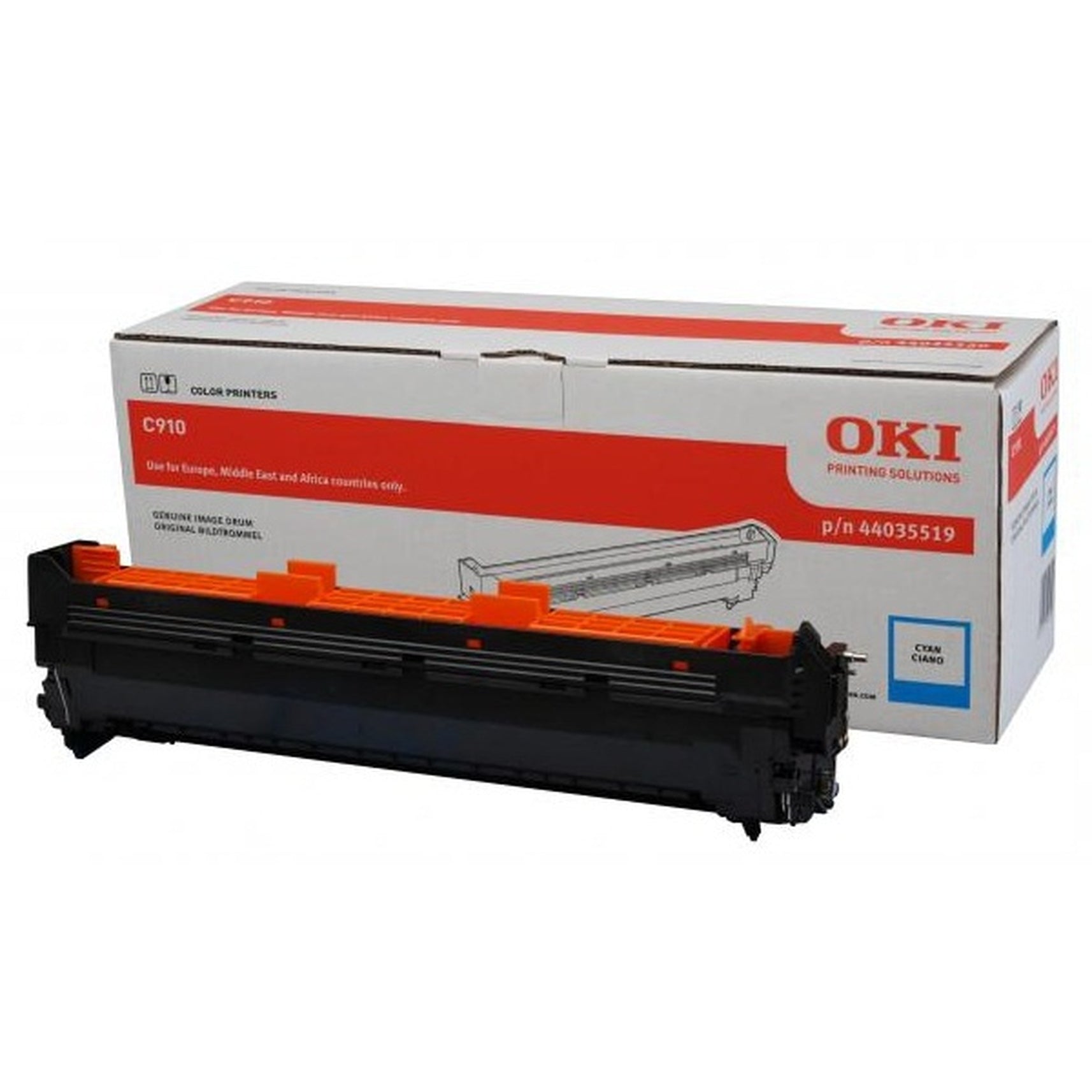 Tamburo OKI C910 C920WT - Originale - Ciano - 44035519 da 20.000 Pagine A4